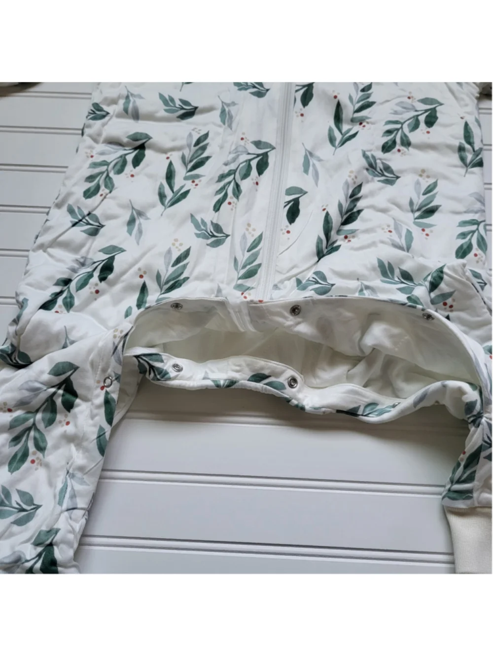 Little Boy's Litto Goose 1.0 TOG Footless Slumber Suit–Botanical–Size XL-NIB